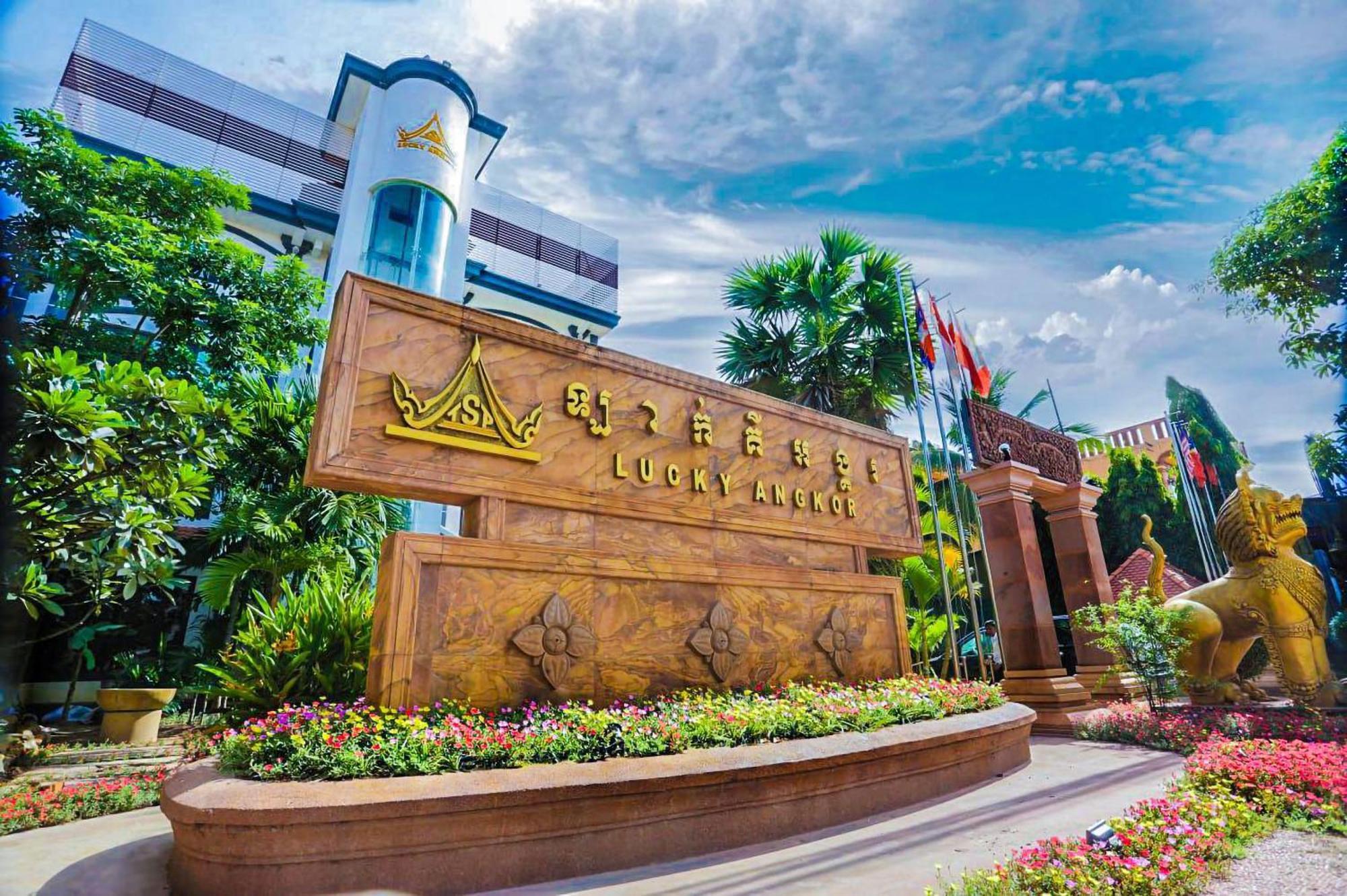 Lucky Angkor Hotel & Spa Сиемрип Экстерьер фото